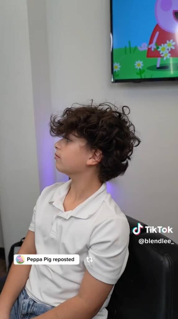 横から見たところ