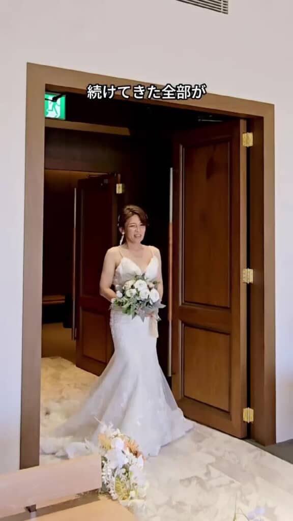 チャペルでの挙式