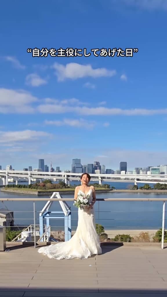 デッキでの撮影も実現