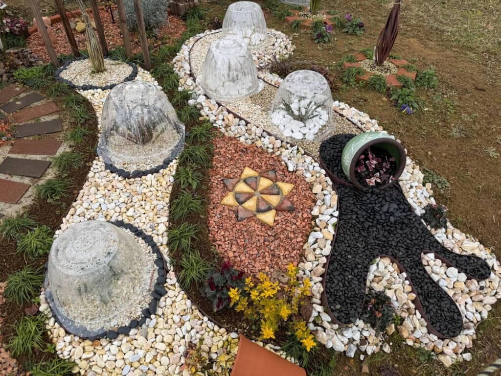 絵本の世界みたいなエリア