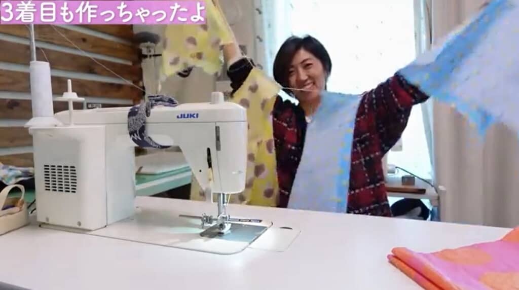 2、3着目をまとめて縫いました