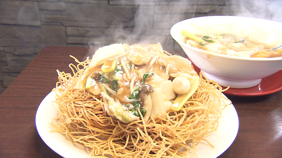 揚げ焼きそば 大盛り（画像提供：中京テレビ）