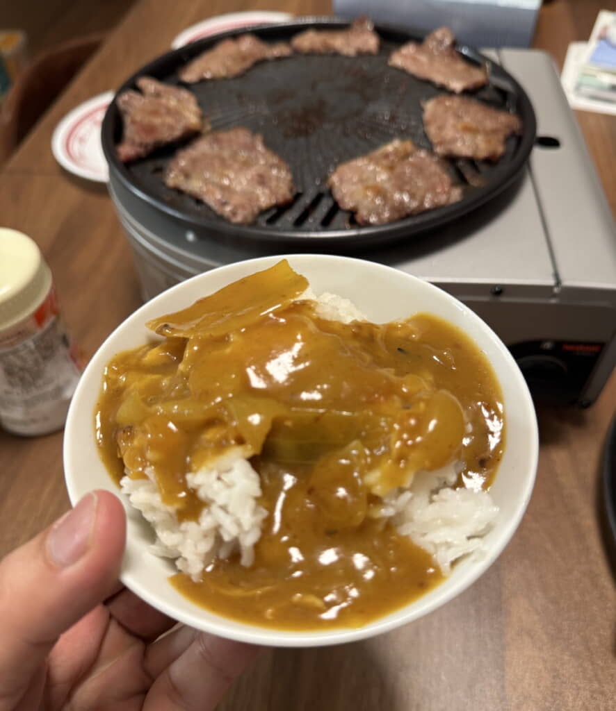 カレーだってかけちゃう