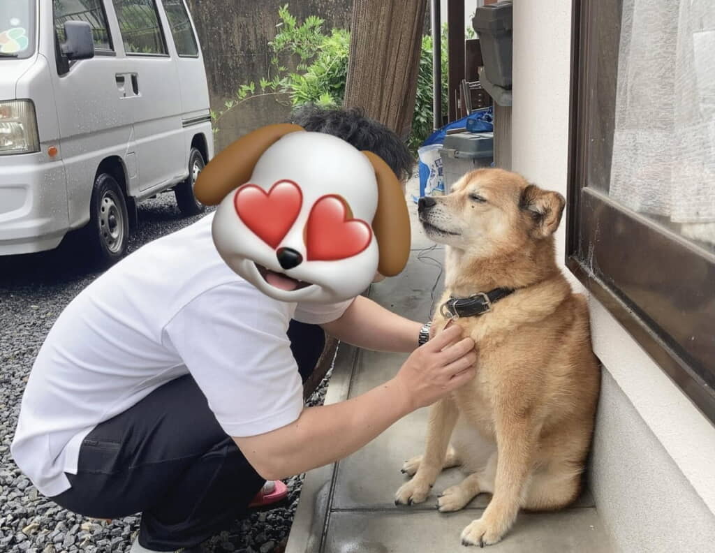 大好きなパパさんにメロメロ