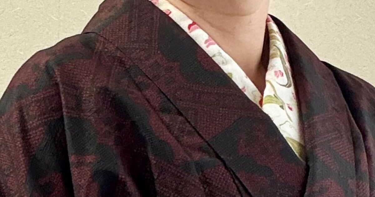 着物で忘年会へ行ったら……　「めっちゃ褒めてもらってご満悦です」まさかの着こなしに「なにこれ！」「絵画かと思った」 | 女性 ねとらぼ