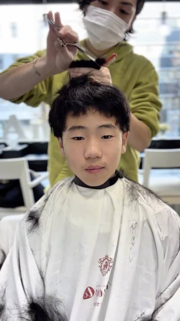 毛量を減らし……