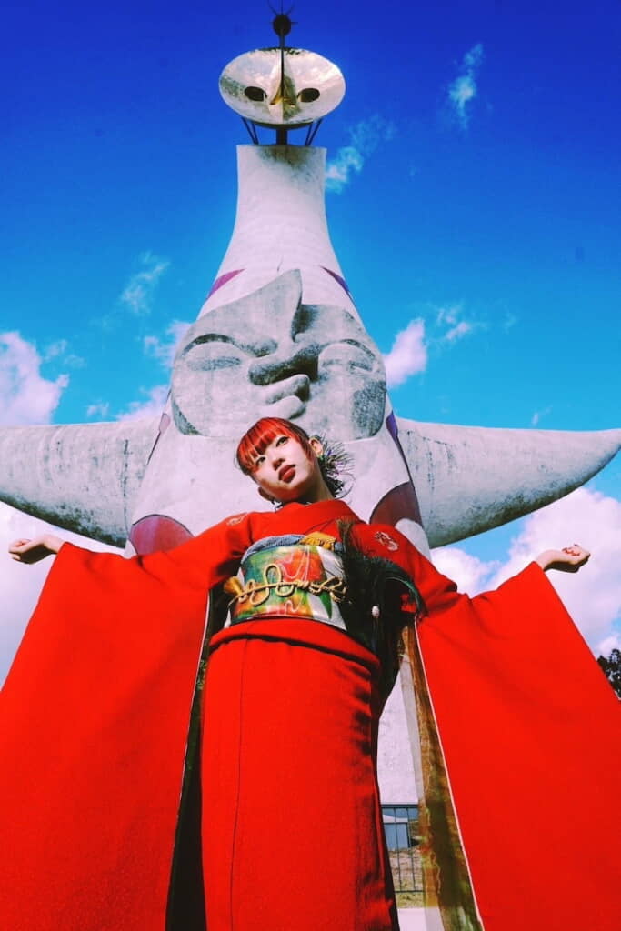 1000円の振袖で成人式へ