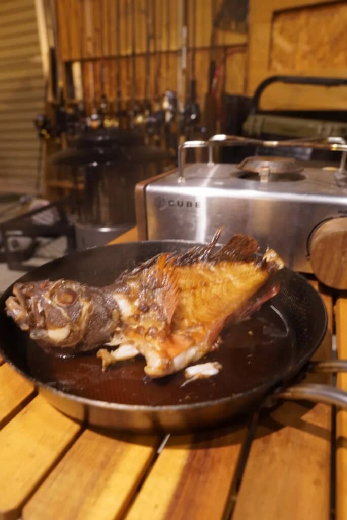 おいしそうな煮付けに