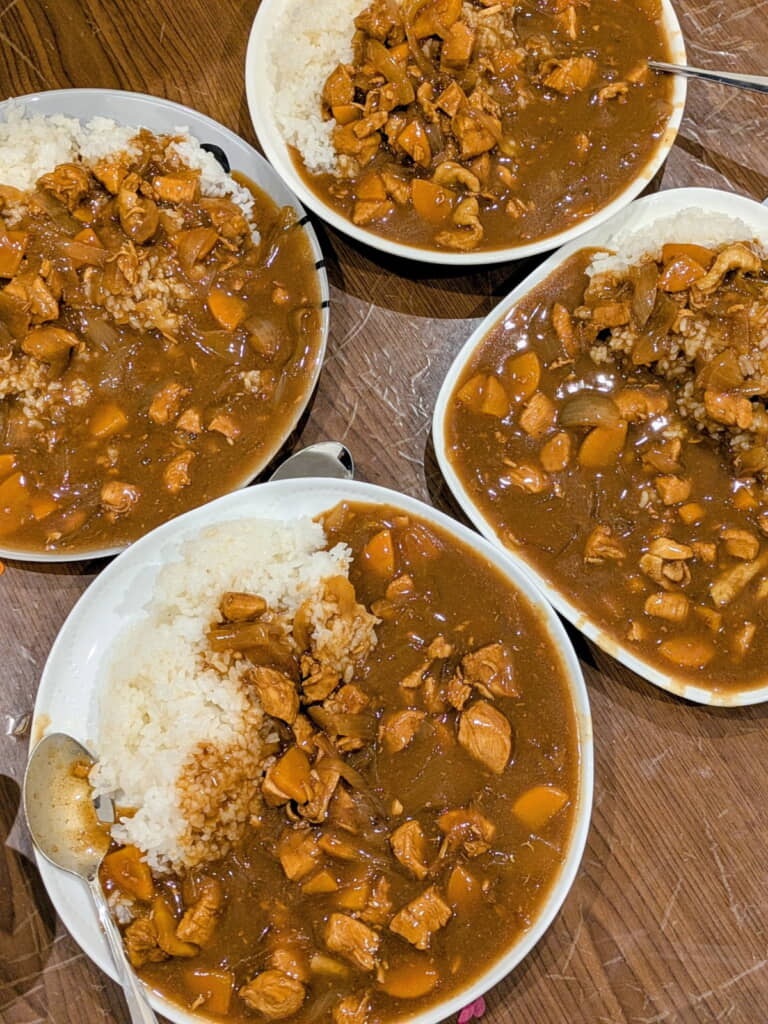 ビッグサイズのカレー！