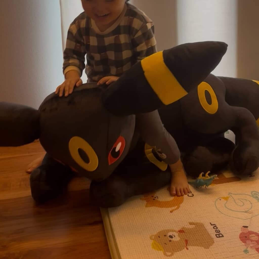 子どもが喜んでいるのはいいけれど、普段は持て余してしまうかも？　頭を抱えるお母さんの姿が目に浮かぶ……