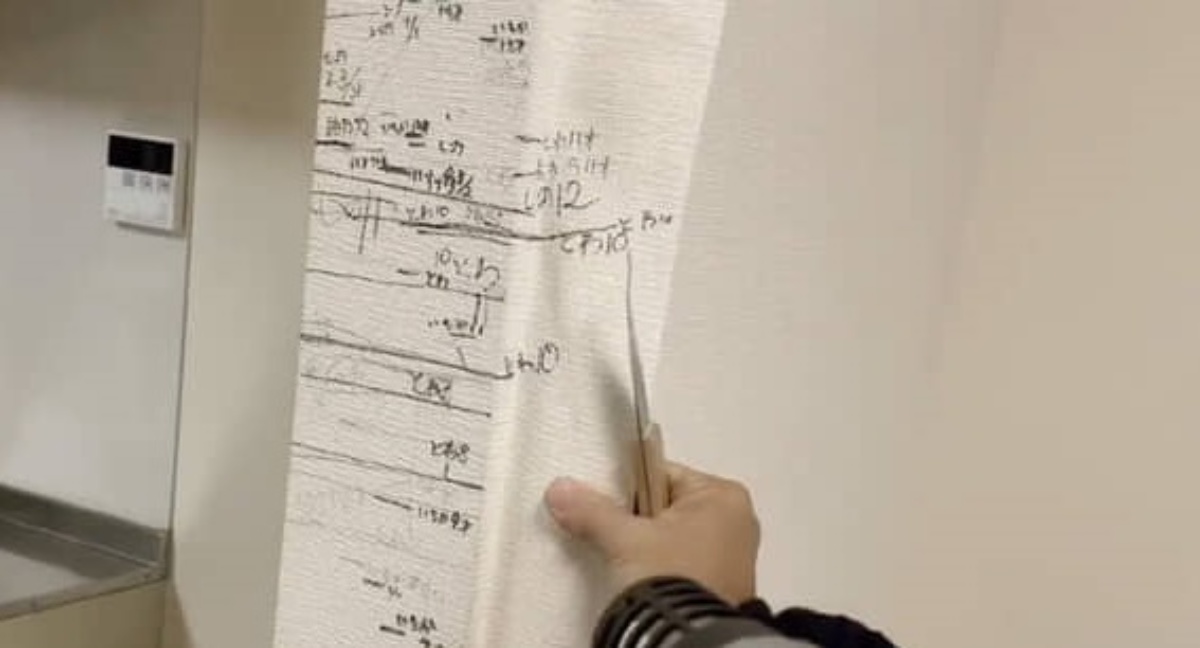 「子どもの成長の印を残してほしい」→壁紙のプロにお願いしたら……　「これは家族喜ぶね」感動の仕上がりに「職人技」（1/3） | リフォーム・リノベーション・DIY ねとらぼ