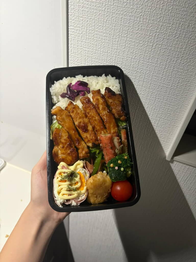 おかずたっぷりのテンションが上がるお弁当