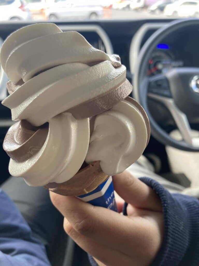 ド迫力ソフトクリーム！