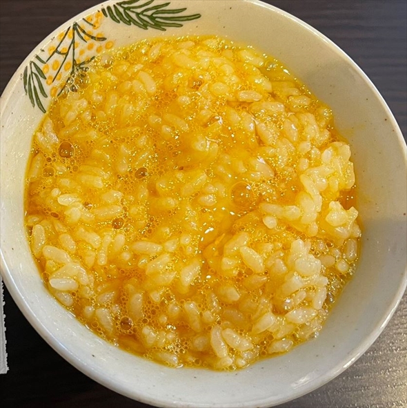 ツヤッツヤの卵かけご飯と……