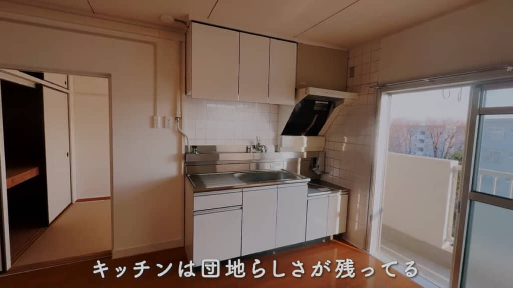 懐かしさ感じるキッチン