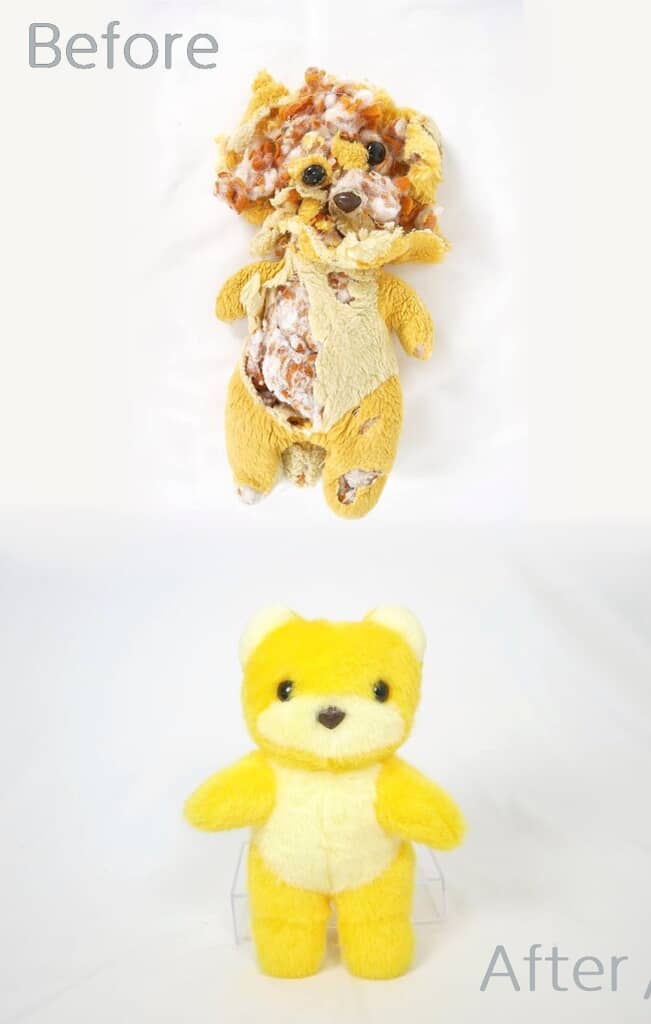 持ち主さんと相談の上、きれいになりました！