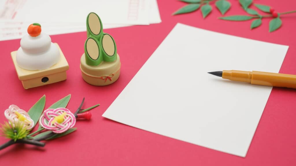 次男くんが描いた年賀状とは（出典：PIXTA）