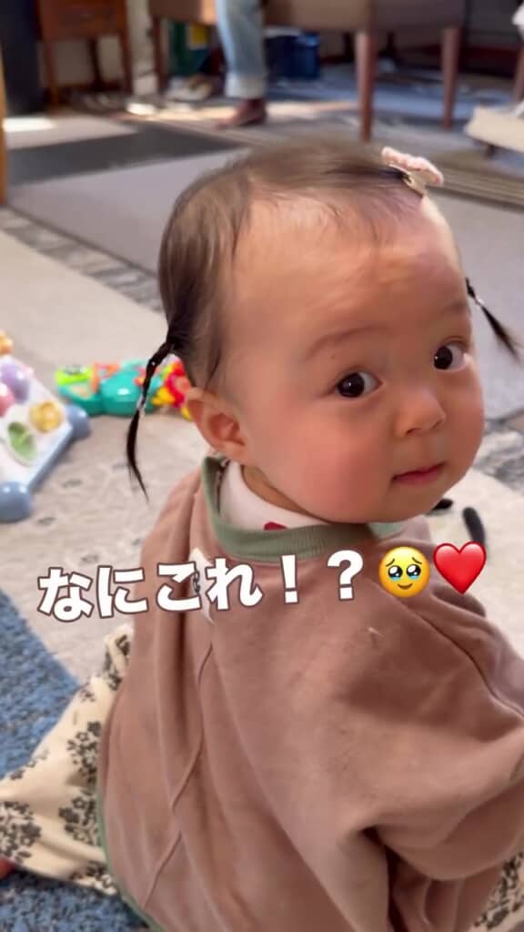 前から見てもかわいい！