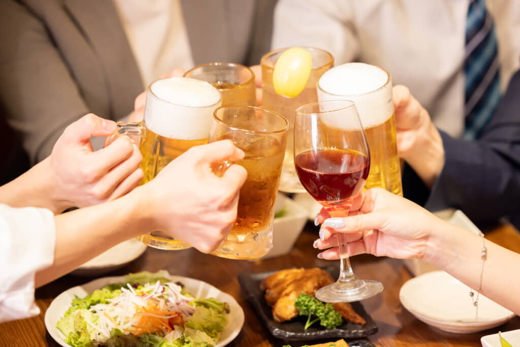 幹事が気になる参加者の飲酒傾向