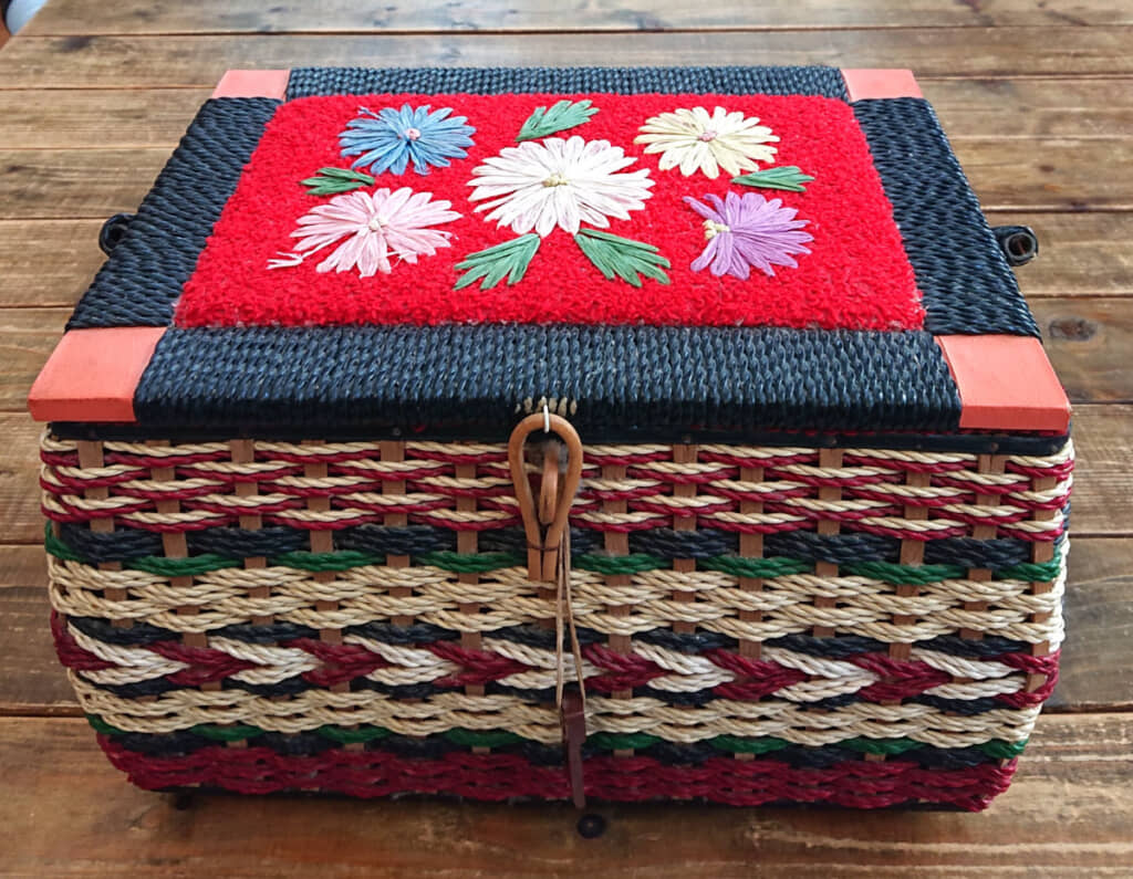 母親から譲り受けた裁縫箱