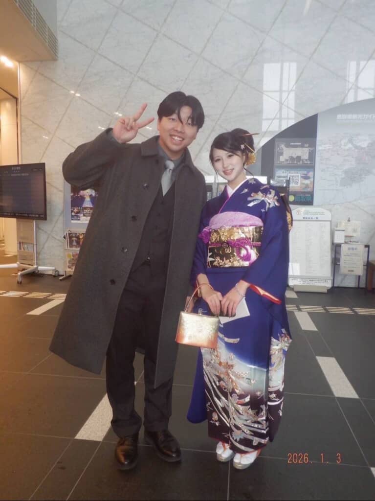 成人式も一緒にパシャリ！