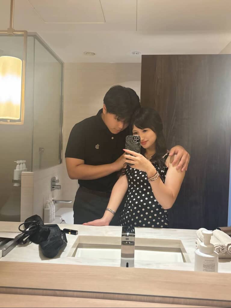 6年前から幸せいっぱいの2人