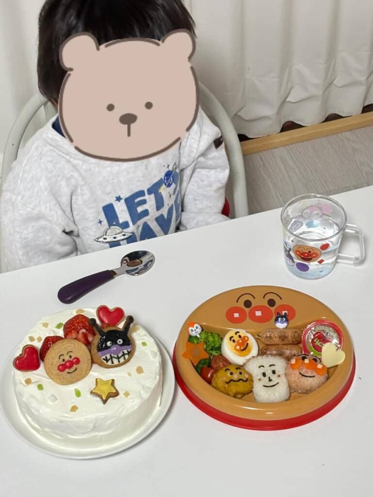 ニコニコ笑顔だっだという息子くん