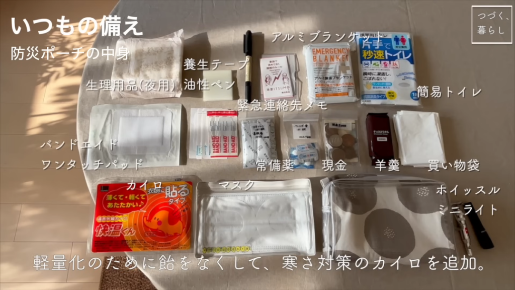 見直した後の中身