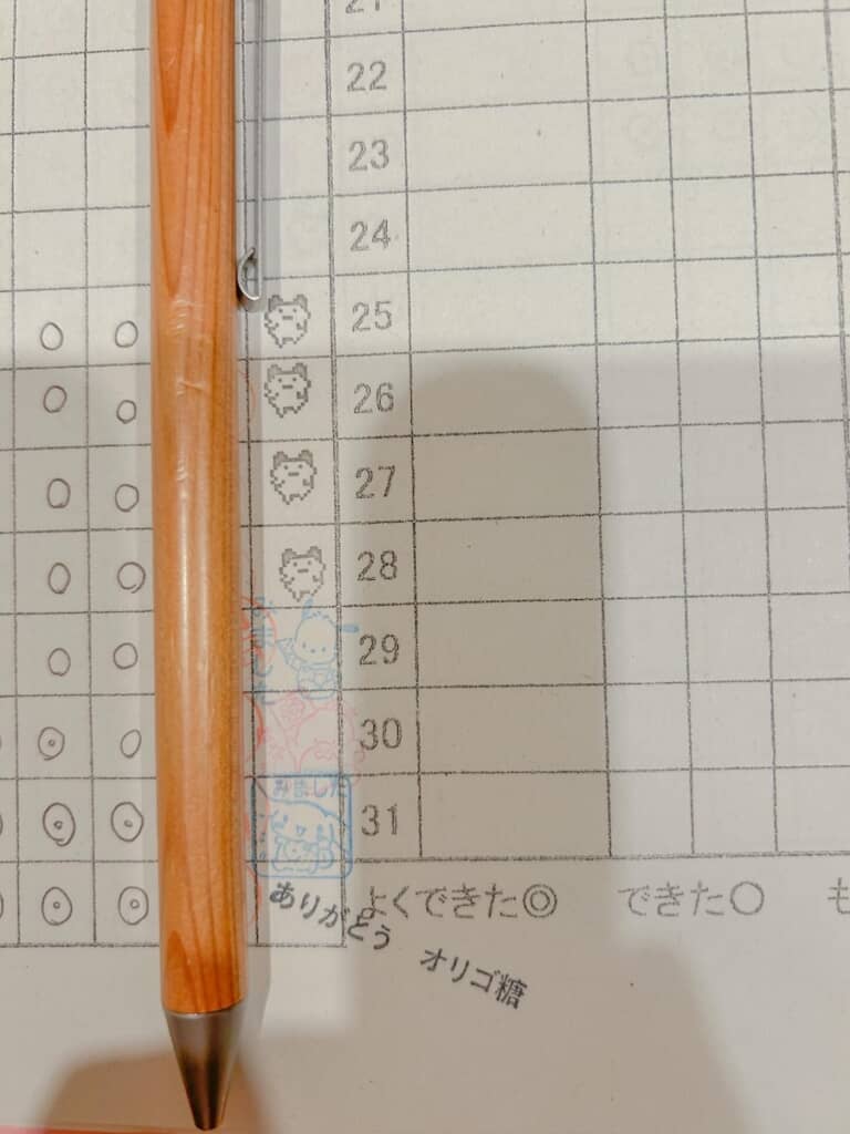 一見すると普通の音読カードですが……