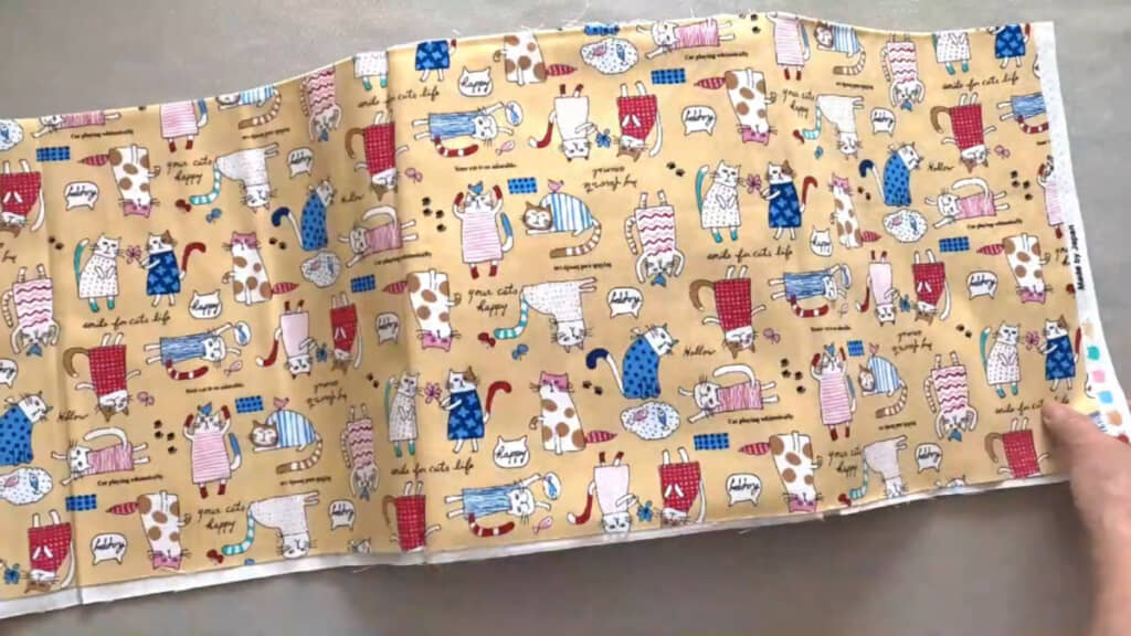 かわいらしい猫柄生地がいろいろ！