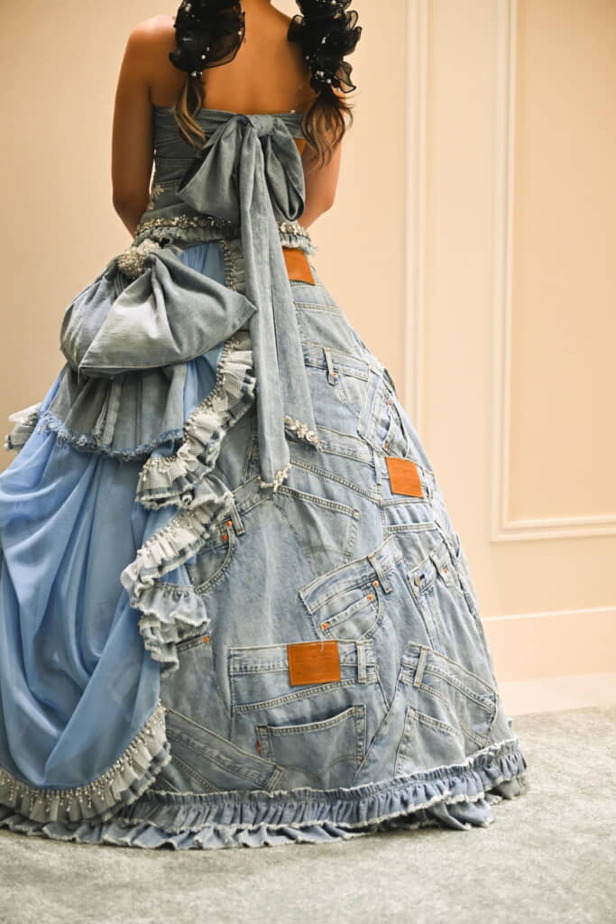 細部にわたってこだわった一着