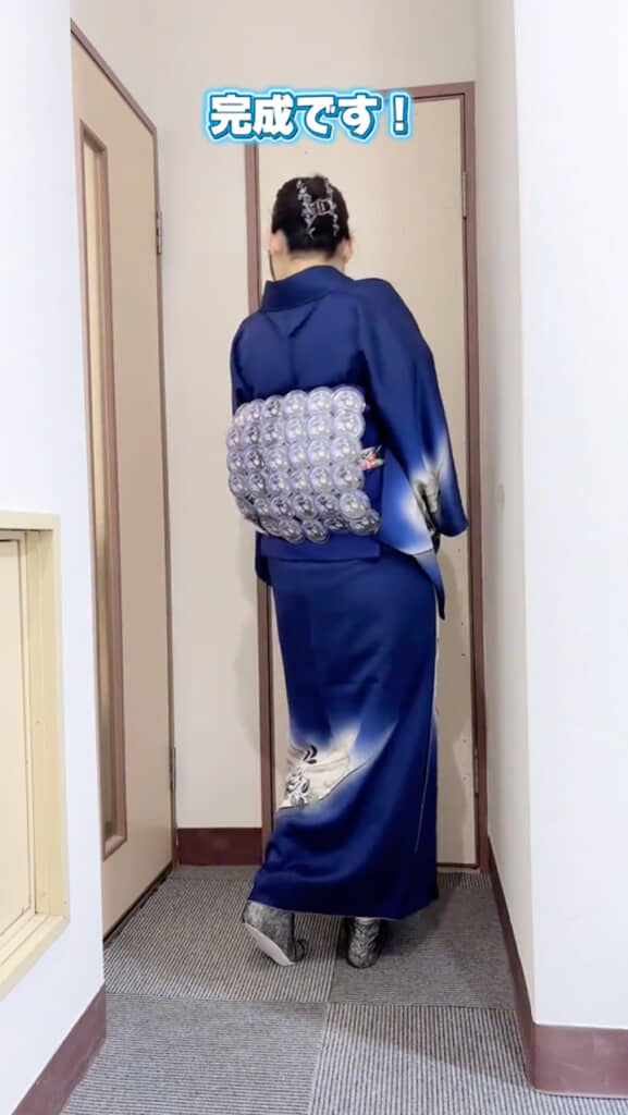 後ろ姿がすごい！