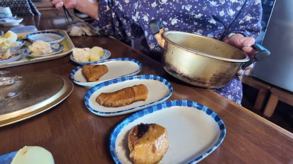 マグロの煮付けが完成