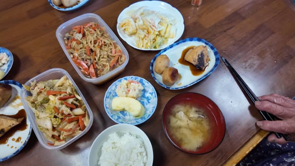 ヘルシーなおかずがたっぷり並びます