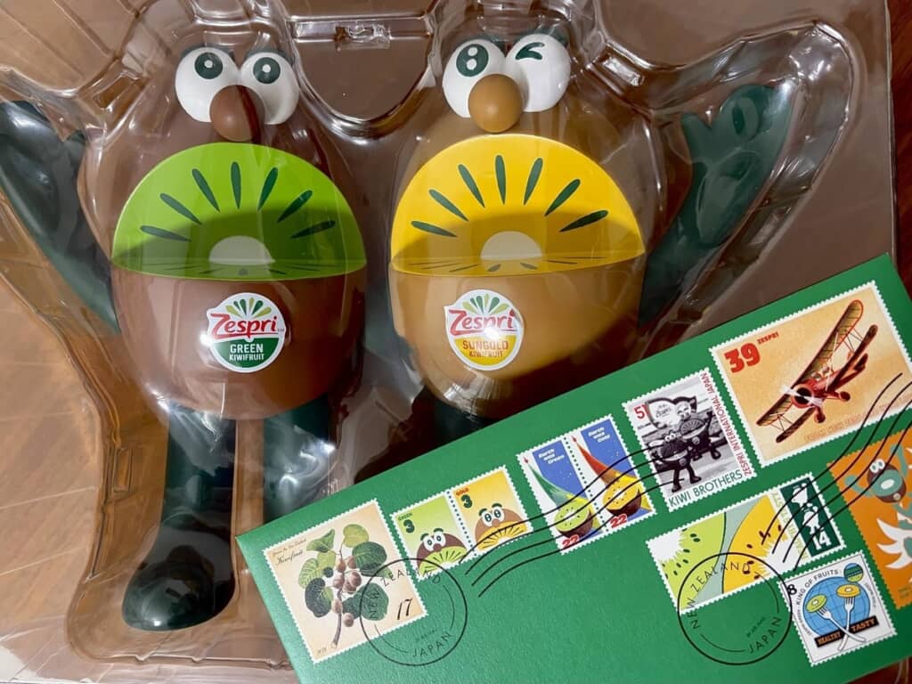 当選したキウイブラザーズの特注フィギュア（画像提供：Sato Takaさん／@satomickey12）