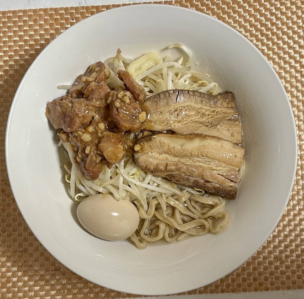 二郎風ラーメンが完成！