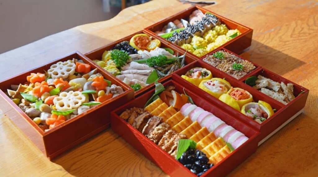 圧巻のおせちです