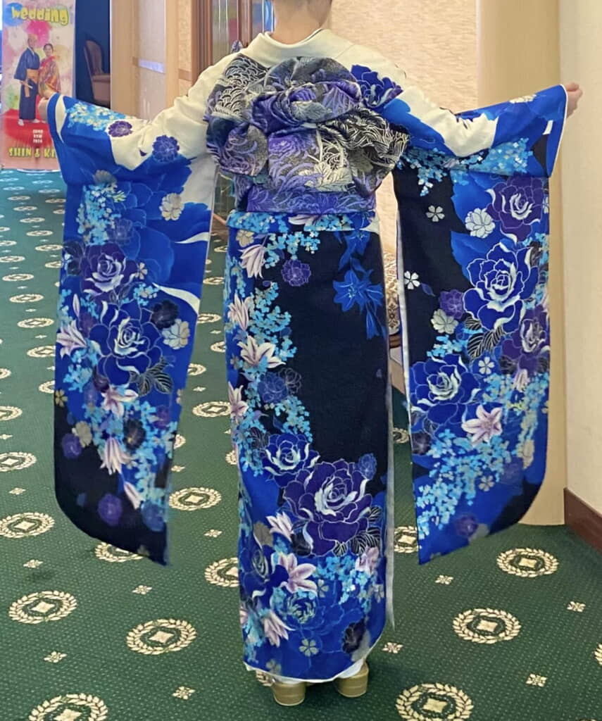 振袖の柄もすてき