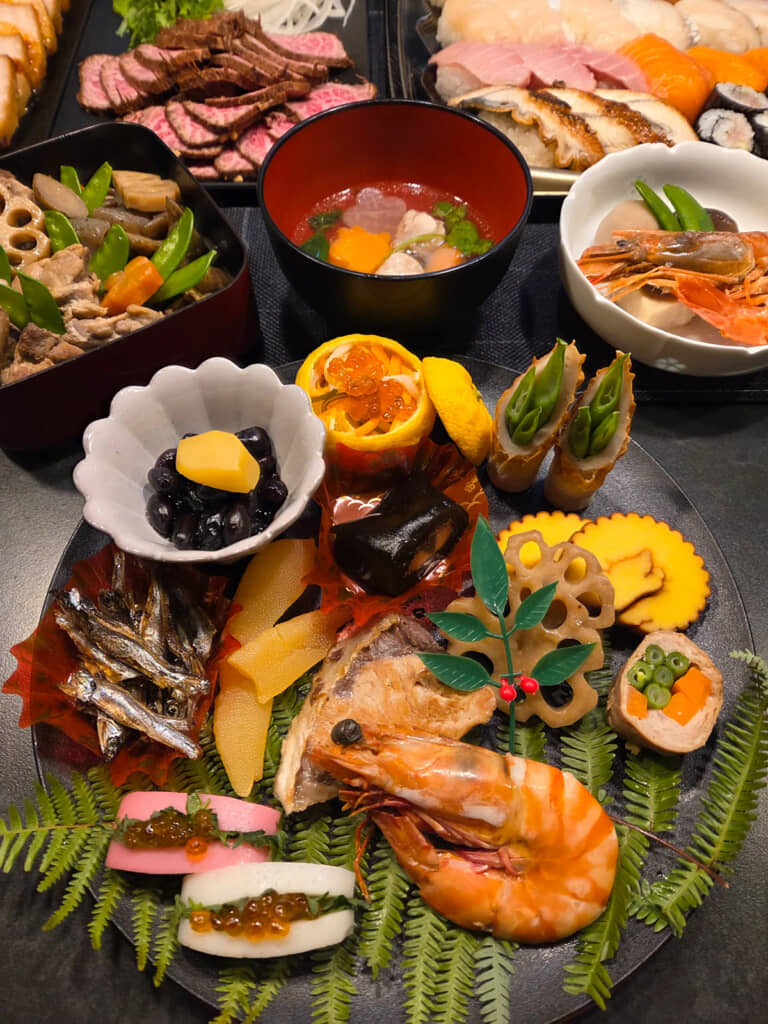 なんて豪華なおせち料理！