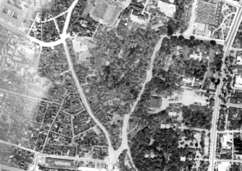 1936～1942年頃の東京タワー周辺の写真