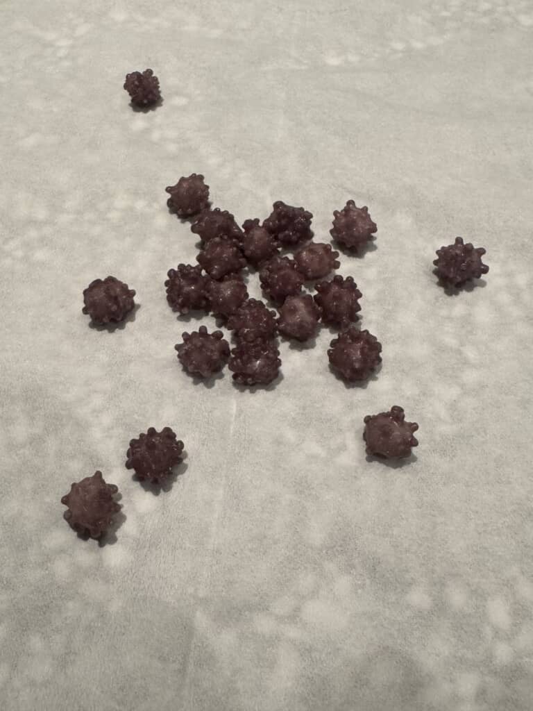 赤ワインの金平糖！