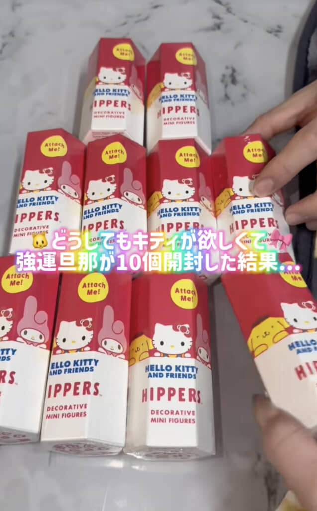 ブラインドフィギュアを10個購入