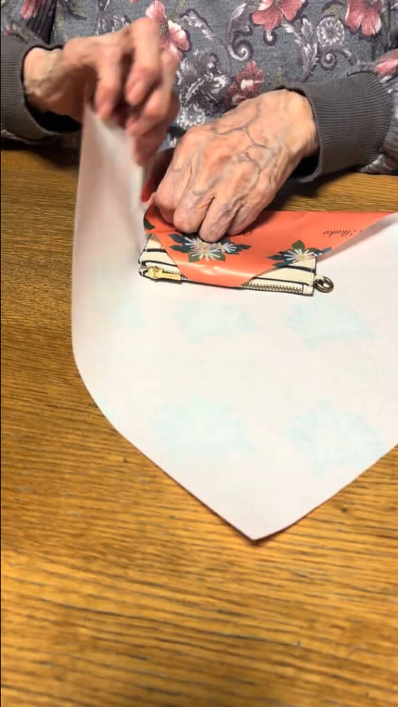 パスケースを置く位置に注目