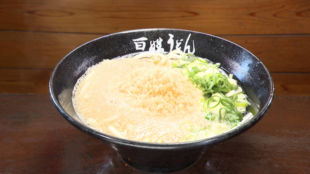 たぬきうどん（画像提供：中京テレビ）