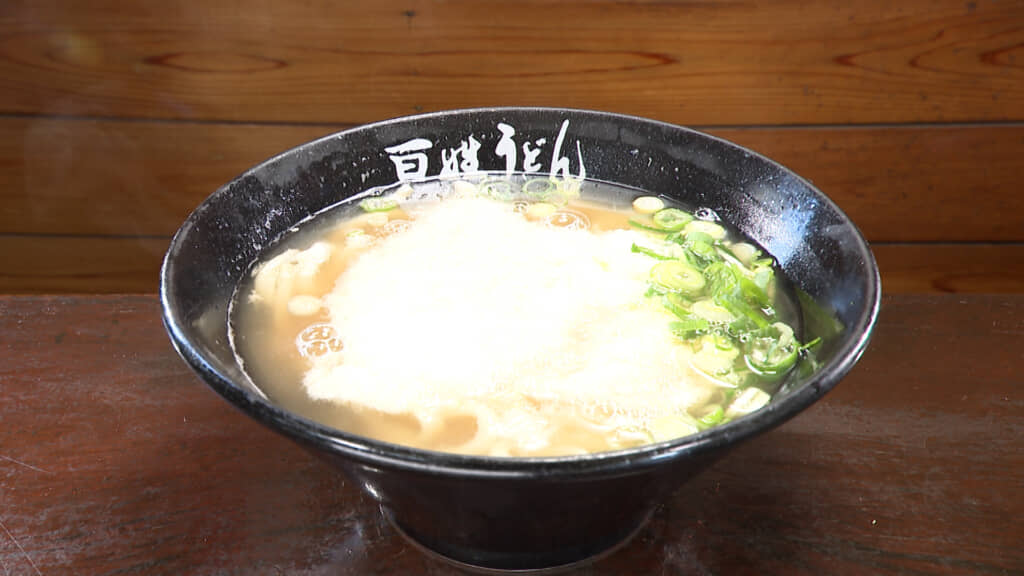 山かけうどん（画像提供：中京テレビ）