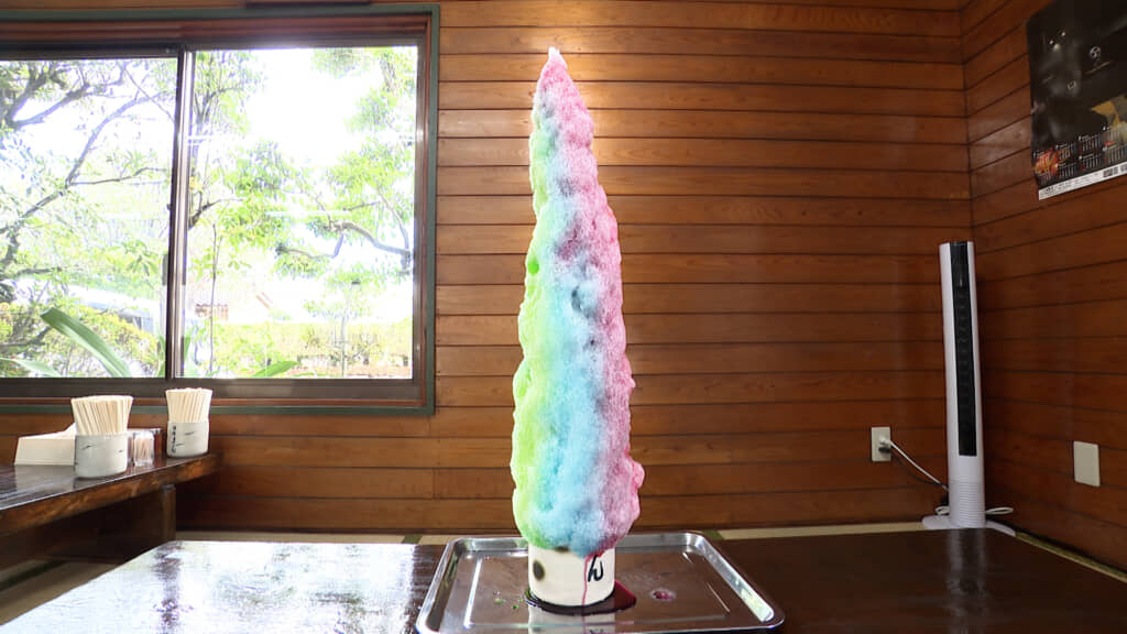 レインボータワーかき氷（画像提供：中京テレビ）