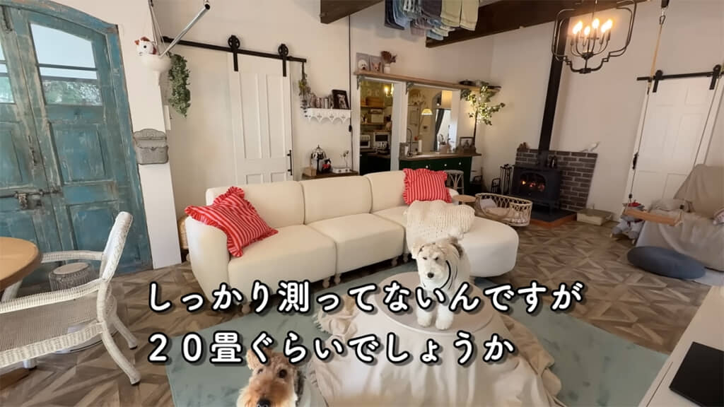 動物たちも過ごしやすいリビング
