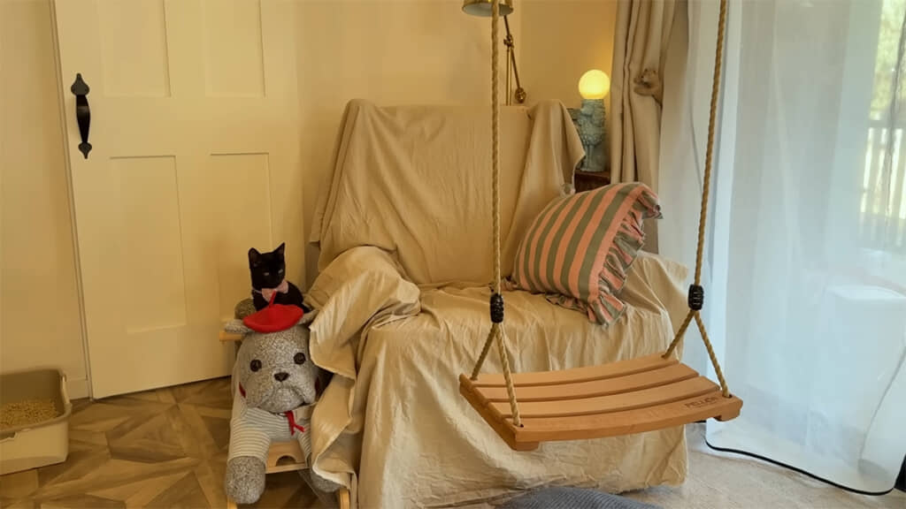 ブランコは人気スポットなのだとか