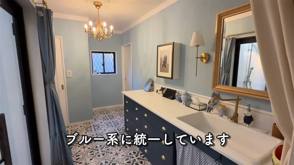 洗面台、脱衣所、お風呂周りは雰囲気が変わります