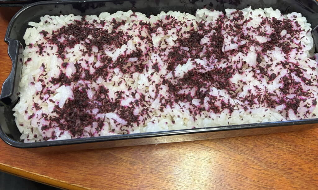 ふりかけたっぷり！